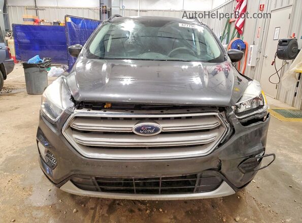 1FMCU9GD8JUB75925 2018 FORD ESCAPE Gray Вид спереду