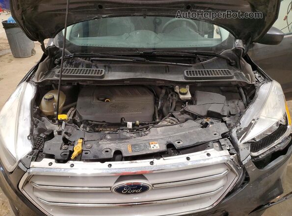 1FMCU9GD8JUB75925 2018 FORD ESCAPE Gray Вид підкапотного простору