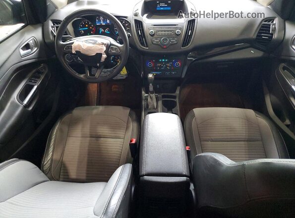 1FMCU9GD8JUB92854 2018 FORD ESCAPE Gray Vista del salpicadero