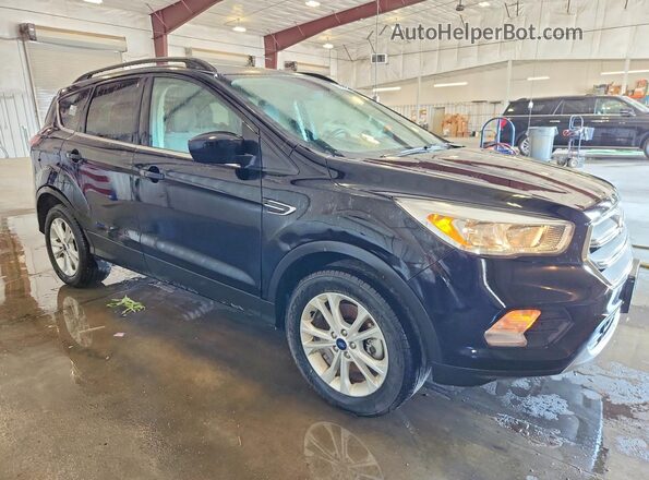 1FMCU9GD8JUC61607 2018 FORD ESCAPE Black წინა მარჯვენა