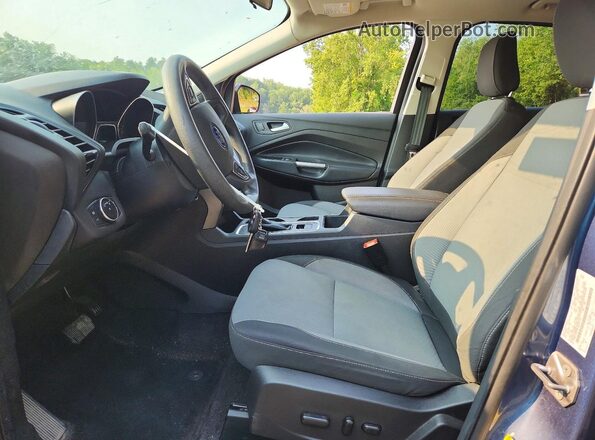 1FMCU9GD8JUC61719 2018 FORD ESCAPE Blue Vista interior delantera