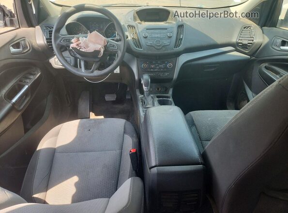 1FMCU9GD8JUD12362 2018 FORD ESCAPE White Vista del salpicadero