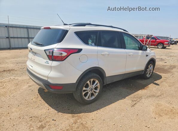 1FMCU9GD8JUD12362 2018 FORD ESCAPE White Trasero derecho