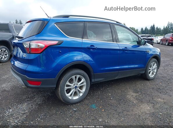 1FMCU9GD8JUD31154 2018 FORD ESCAPE Blue Trasero derecho