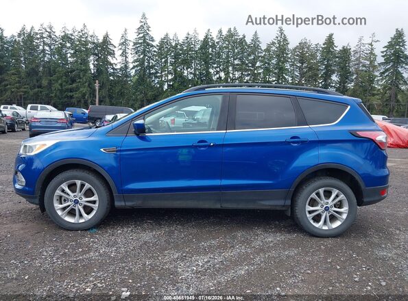 1FMCU9GD8JUD31154 2018 FORD ESCAPE Blue Vista interior de 360 grados