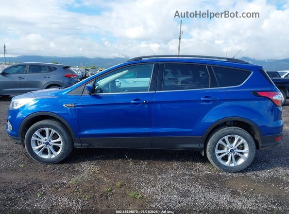 1FMCU9GD8JUD31171 2018 FORD ESCAPE Blue 