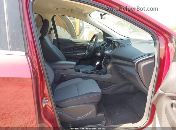 1FMCU9GD8JUD37892 2018 FORD ESCAPE Red წინა სალონის ხედი