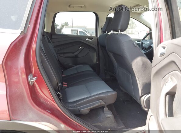 1FMCU9GD8JUD37892 2018 FORD ESCAPE Red VIN კოდის სტიკერის ხედი