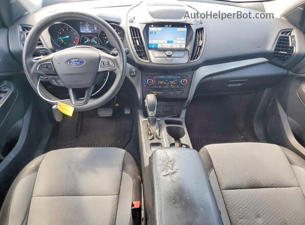 1FMCU9GD8KUA93923 2019 FORD ESCAPE Silver Widok deski rozdzielczej