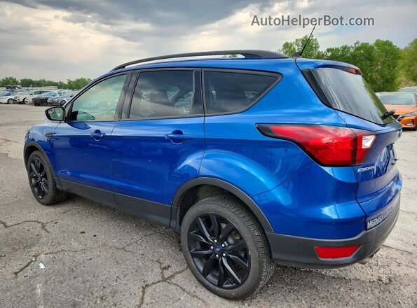 1FMCU9GD8KUB03530 2019 FORD ESCAPE Синий Задняя левая четверть