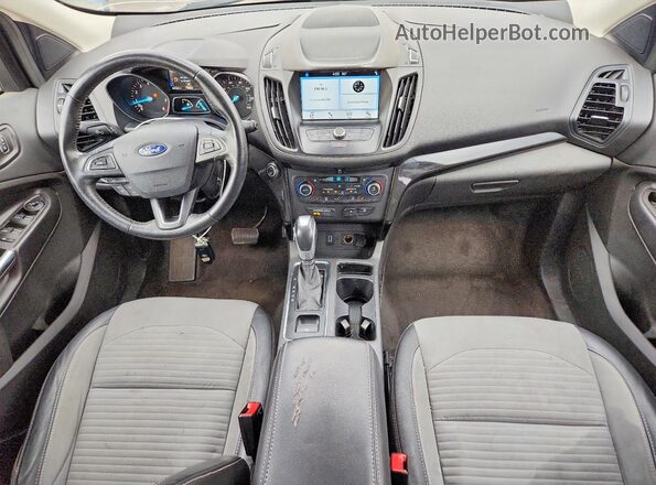 1FMCU9GD8KUB03530 2019 FORD ESCAPE Синий Вид панели приборов