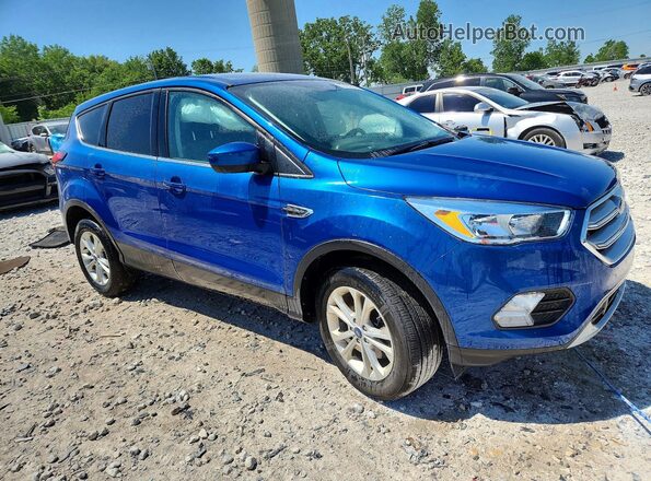1FMCU9GD8KUB56292 2019 FORD ESCAPE Blue Przód prawy