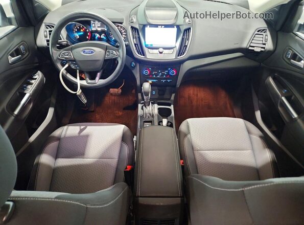 1FMCU9GD8KUC11596 2019 FORD ESCAPE White Vista del salpicadero