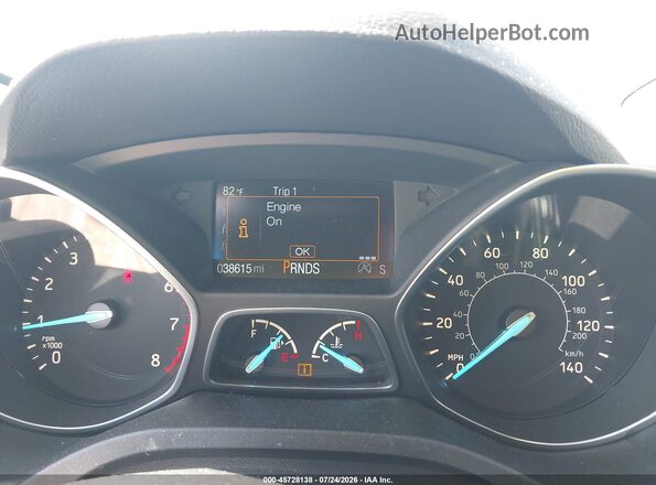 1FMCU9GD9HUA41323 2017 FORD ESCAPE Серебряный Вид задних сидений
