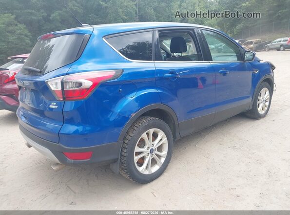 1FMCU9GD9HUA86438 2017 FORD ESCAPE Синий Задняя правая четверть