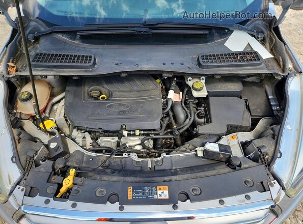 1FMCU9GD9HUB47724 2017 FORD ESCAPE Gray Engine compartment view