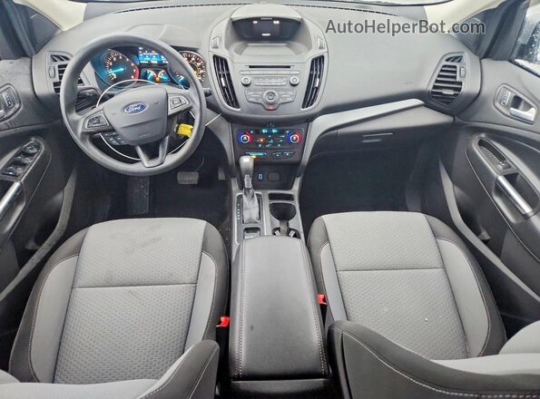 1FMCU9GD9HUD98744 2017 FORD ESCAPE Silver Вид панелі приладів