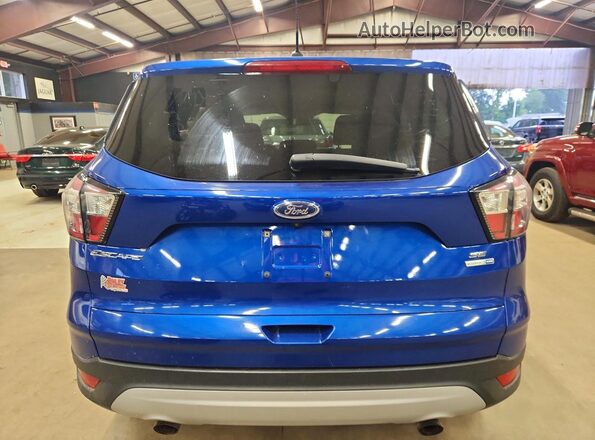 1FMCU9GD9HUD99053 2017 FORD ESCAPE Синий Вид сзади