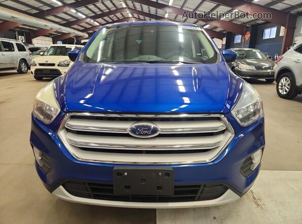 1FMCU9GD9HUD99053 2017 FORD ESCAPE Синий Вид спереди