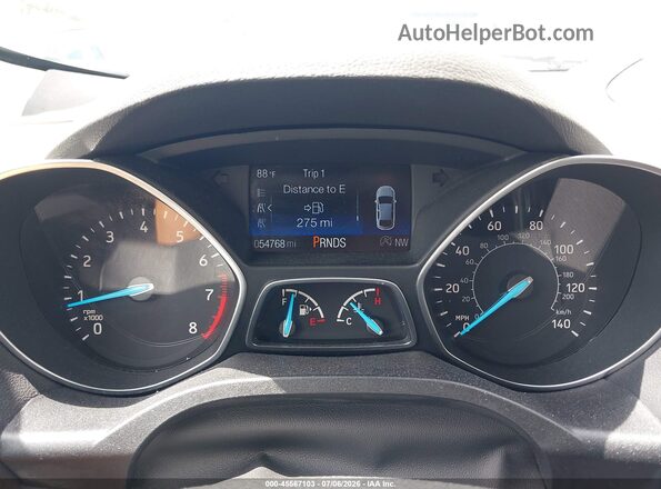 1FMCU9GD9HUE18488 2017 FORD ESCAPE Gray Rear seats view