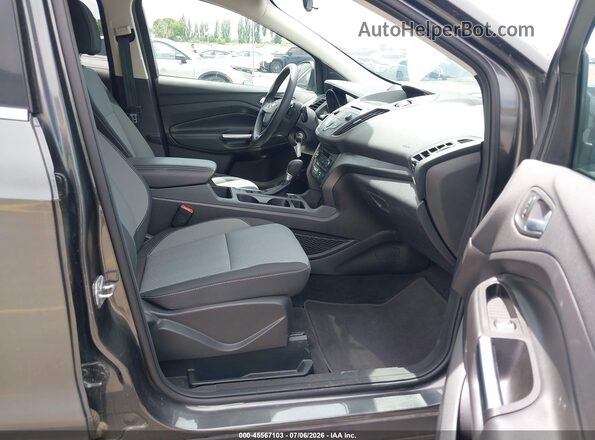 1FMCU9GD9HUE18488 2017 FORD ESCAPE Gray Front interior view