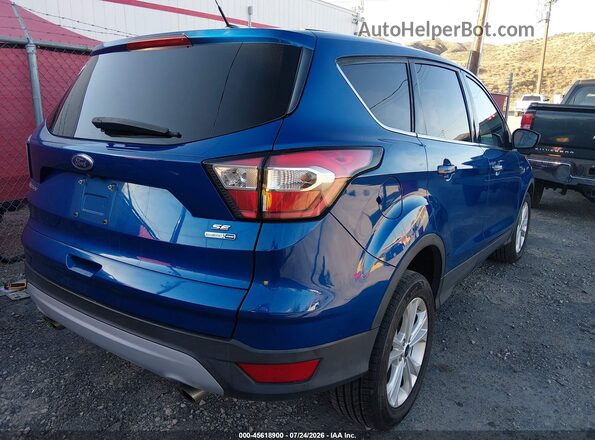 1FMCU9GD9HUE50230 2017 FORD ESCAPE Blue Задня права чверть