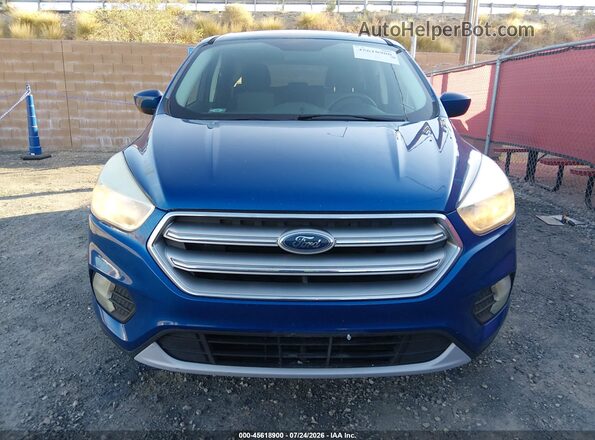 1FMCU9GD9HUE50230 2017 FORD ESCAPE Blue Вид задньої частини салону