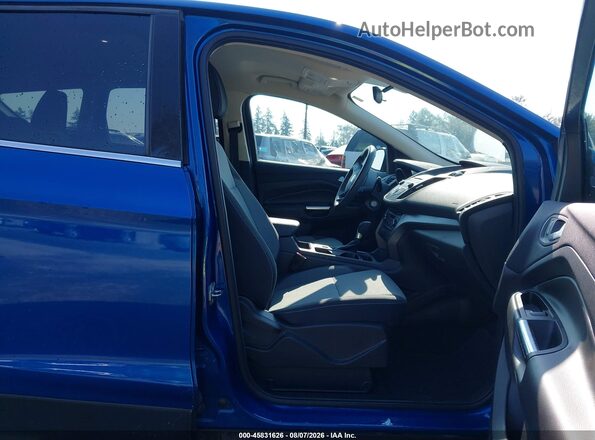 1FMCU9GD9HUE50342 2017 FORD ESCAPE Blue Vista interior delantera