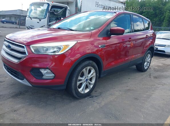 1FMCU9GD9HUE62992 2017 FORD ESCAPE Красный Передняя левая четверть