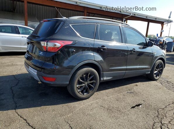 1FMCU9GD9JUA05041 2018 FORD ESCAPE Black Задня права чверть