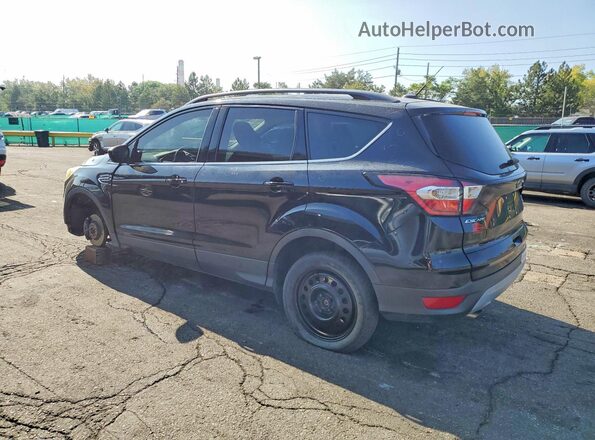 1FMCU9GD9JUA05041 2018 FORD ESCAPE Black Задня ліва чверть