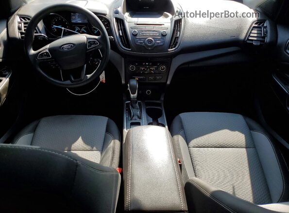 1FMCU9GD9JUA05041 2018 FORD ESCAPE Black Вид панелі приладів