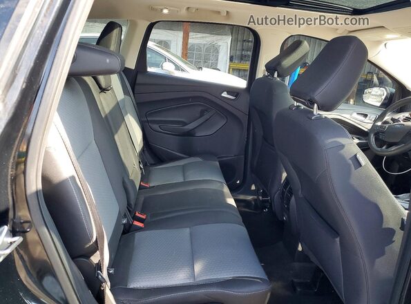 1FMCU9GD9JUA05041 2018 FORD ESCAPE Black Вид задніх сидінь