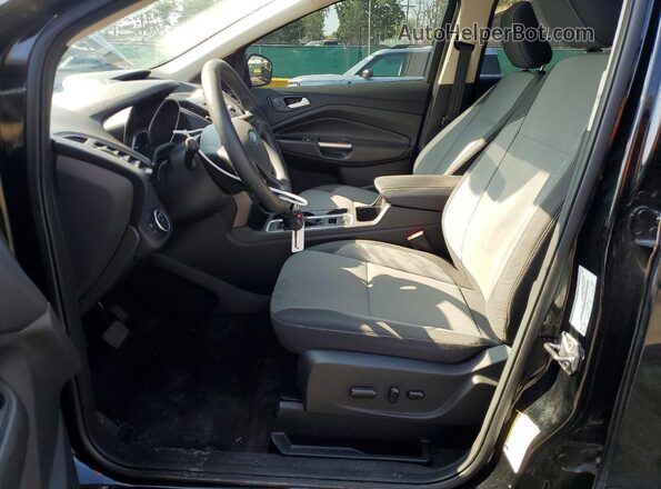 1FMCU9GD9JUA05041 2018 FORD ESCAPE Black Вид салону спереду