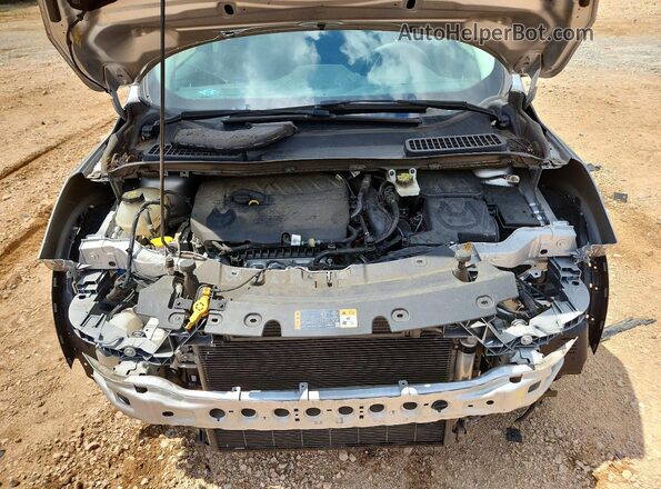 1FMCU9GD9JUA88583 2018 FORD ESCAPE Silver Widok komory silnika