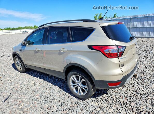 1FMCU9GD9JUA97817 2018 FORD ESCAPE Gold უკანა მარცხენა