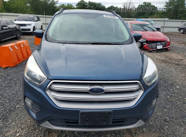 1FMCU9GD9JUB33232 2018 FORD ESCAPE Blue Դիմացի տեսք