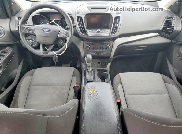 1FMCU9GD9JUB33232 2018 FORD ESCAPE Blue Առջևի վահանակի տեսք