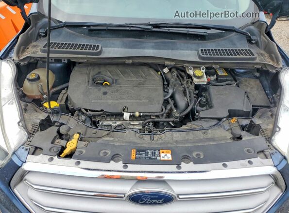 1FMCU9GD9JUB33232 2018 FORD ESCAPE Blue Շարժիչի բաժամունքի տեսք