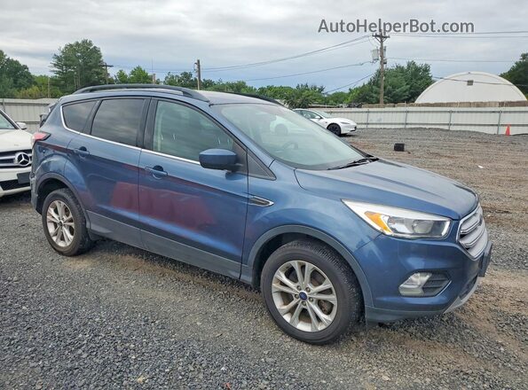 1FMCU9GD9JUB33232 2018 FORD ESCAPE Blue Առջևի աջ