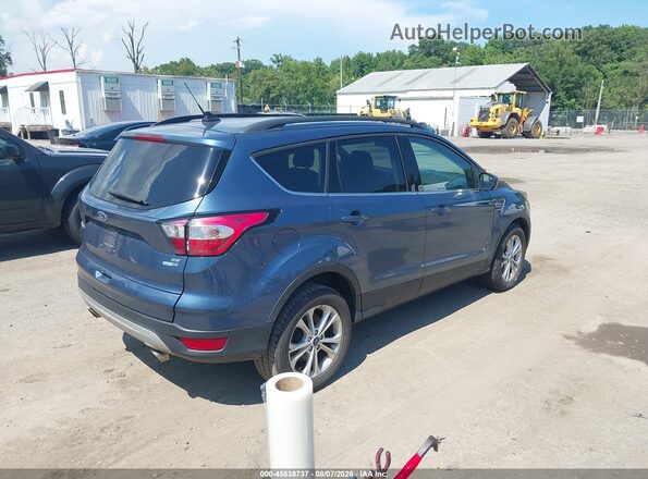 1FMCU9GD9JUB98002 2018 FORD ESCAPE Blue Tył prawy