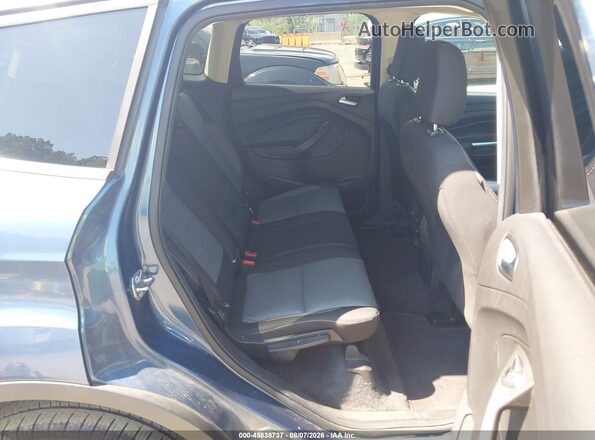 1FMCU9GD9JUB98002 2018 FORD ESCAPE Blue Widok naklejki z numerem VIN