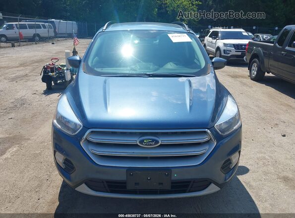1FMCU9GD9JUB98002 2018 FORD ESCAPE Blue Widok zestawu wskaźników