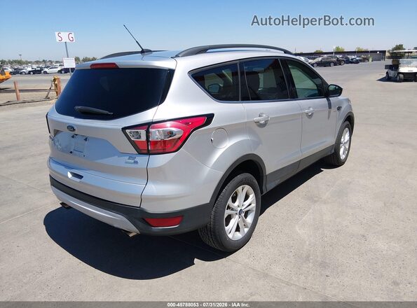 1FMCU9GD9JUD08692 2018 FORD ESCAPE Silver Trasero derecho