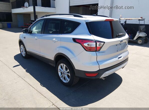 1FMCU9GD9JUD08692 2018 FORD ESCAPE Silver Trasero izquierdo