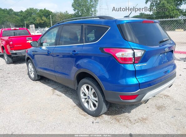 1FMCU9GD9JUD08823 2018 FORD ESCAPE Blue უკანა მარცხენა
