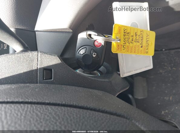 1FMCU9GD9JUD08823 2018 FORD ESCAPE Blue წინა პანელის ხედი