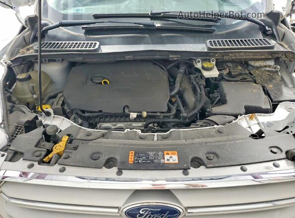 1FMCU9GD9JUD36847 2018 FORD ESCAPE White Widok komory silnika