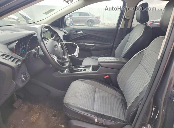 1FMCU9GD9KUA95776 2019 FORD ESCAPE Charcoal Vista interior delantera