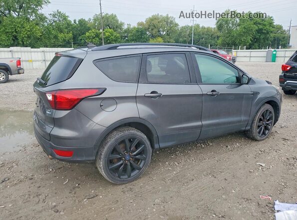 1FMCU9GD9KUA95776 2019 FORD ESCAPE Charcoal Rear right